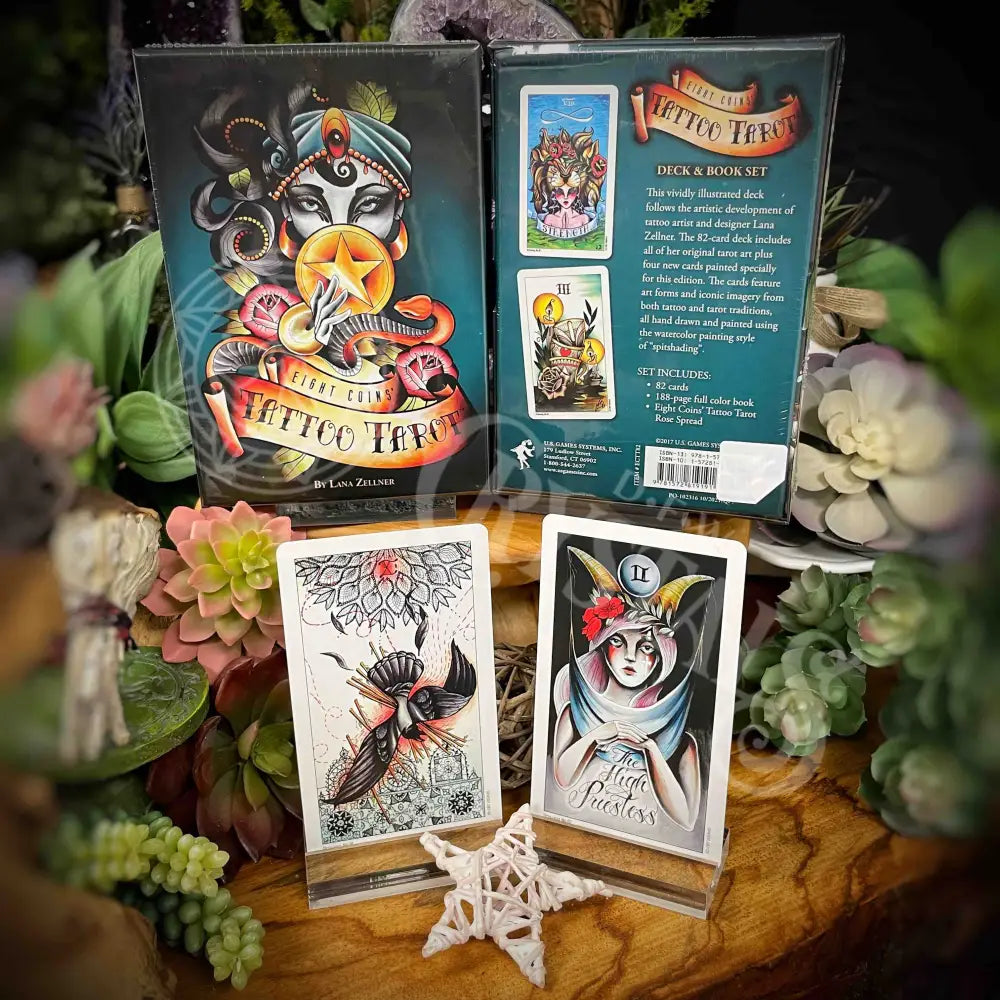 Eight Coins Tattoo Tarot - 6.5