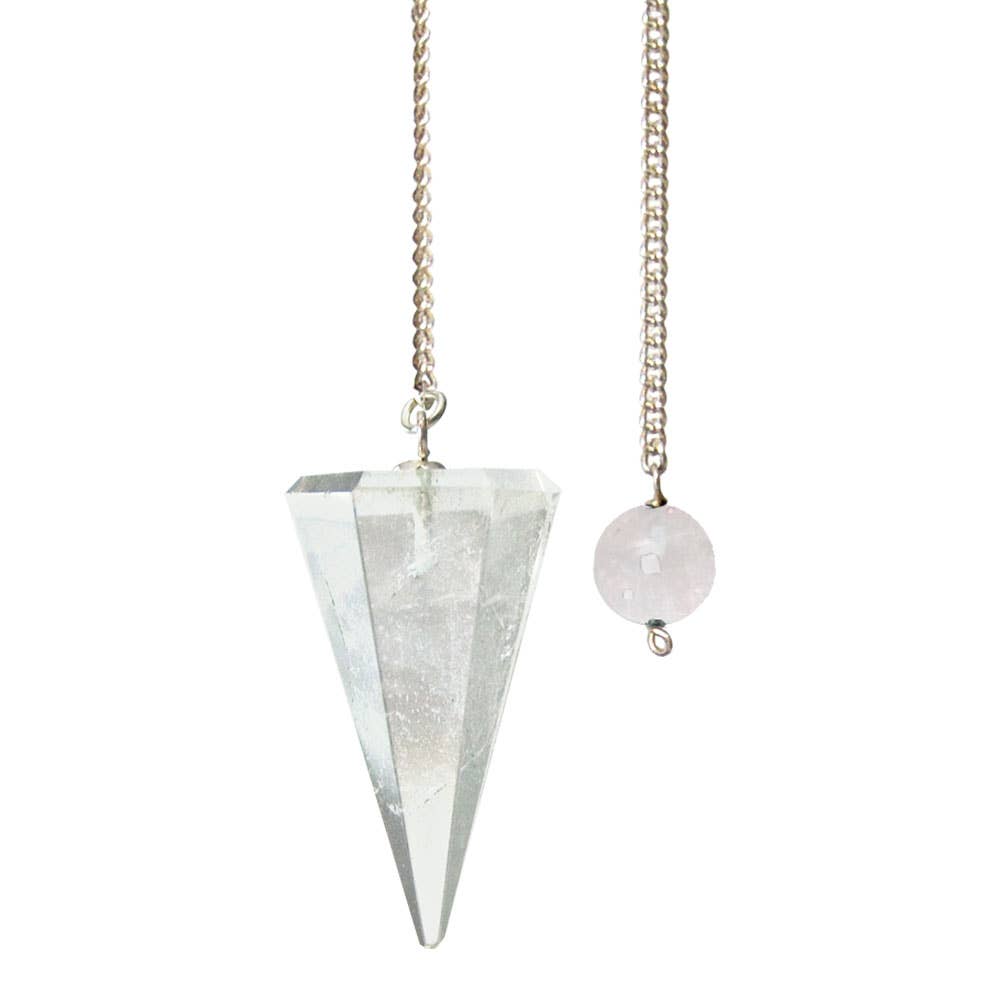 Pendulum Hexagonal Clear Quartz