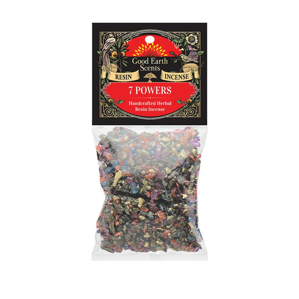 '7 Powers' Resin Incense Pack (1 oz.)