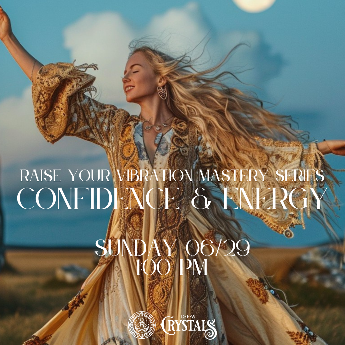 Increase Your Confidence and Energy - June 29 - 1pm