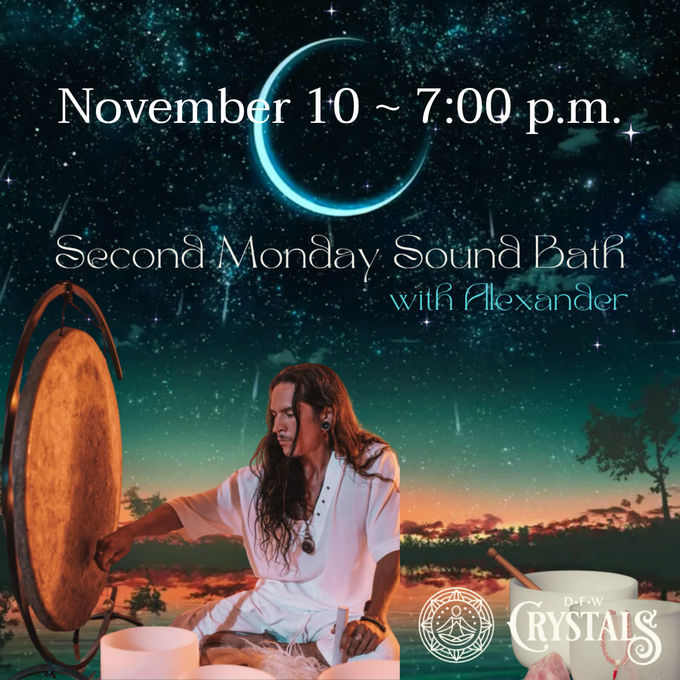 Second Monday Sound Bath - Nov 10