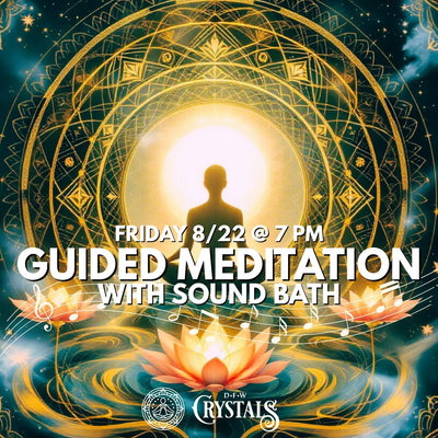 Cosmic Energies Guided Meditation with Sound Bath -  Fri 8/22 at 7pm