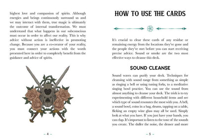 Earth & Bone Oracle by Sirian Shadow: Flashcards; 112 pages / English
