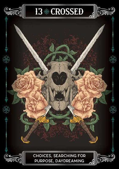 Earth & Bone Oracle by Sirian Shadow: Flashcards; 112 pages / English