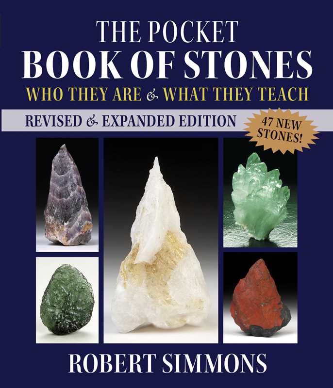 Pocket Book of Stones by Robert Simmons: Paperback; 416 pages / English