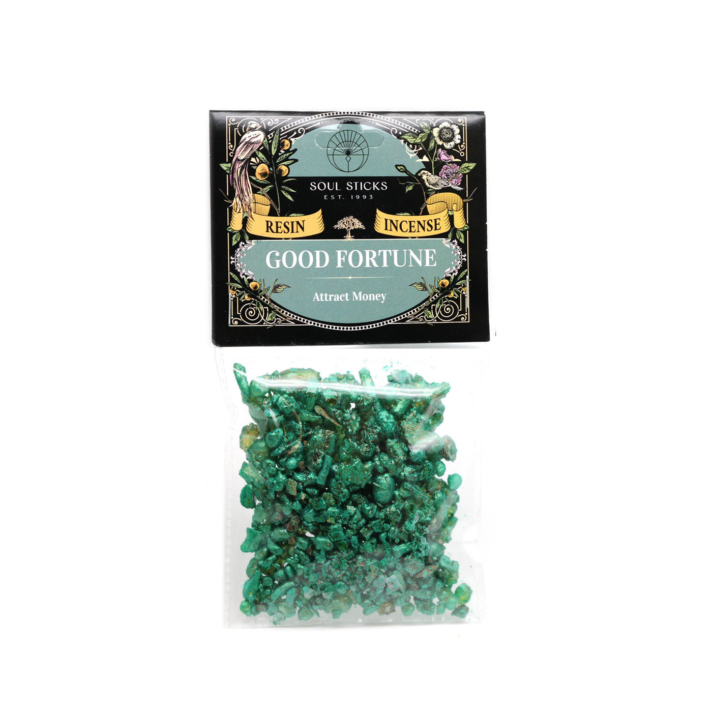 Good Fortune Resin Incense Pack (1 oz.)