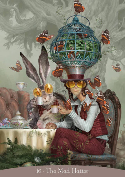 Alice In Wonderland Oracle Cards Lo Scarabeo