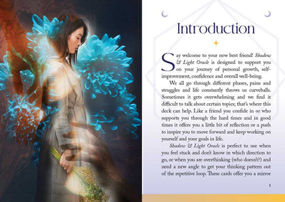 Shadow & Light Oracle by Selena Moon: Flashcards; 128 pages / English