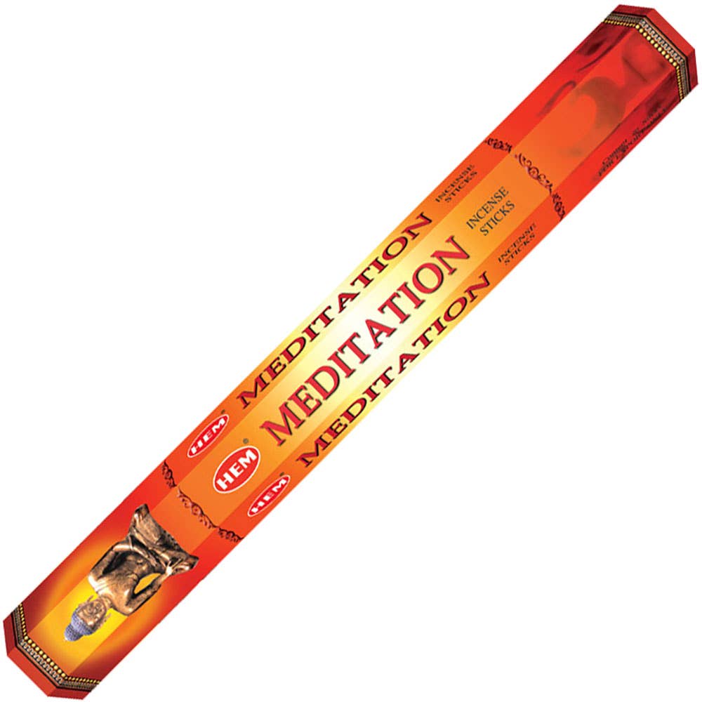 Meditation - Hem Hexagonal Pack Incense 20 Gr