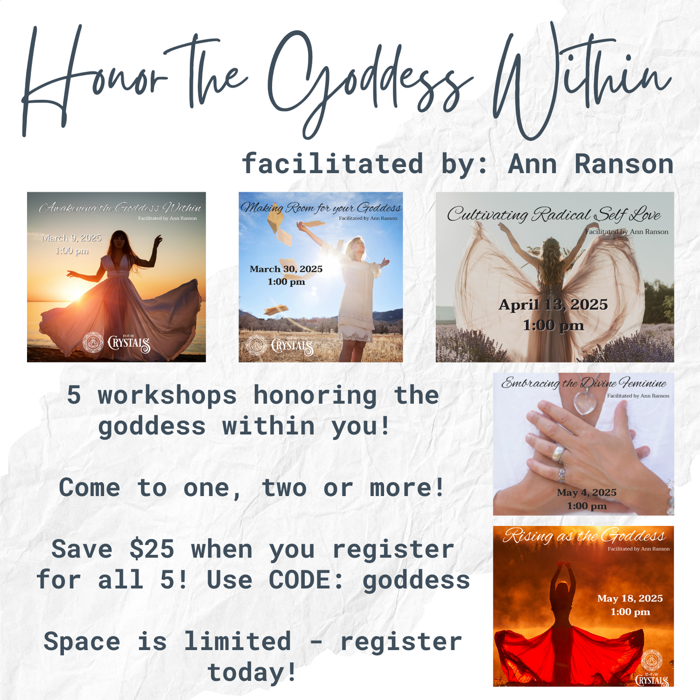 Awakening the Goddess Within - Mar 9