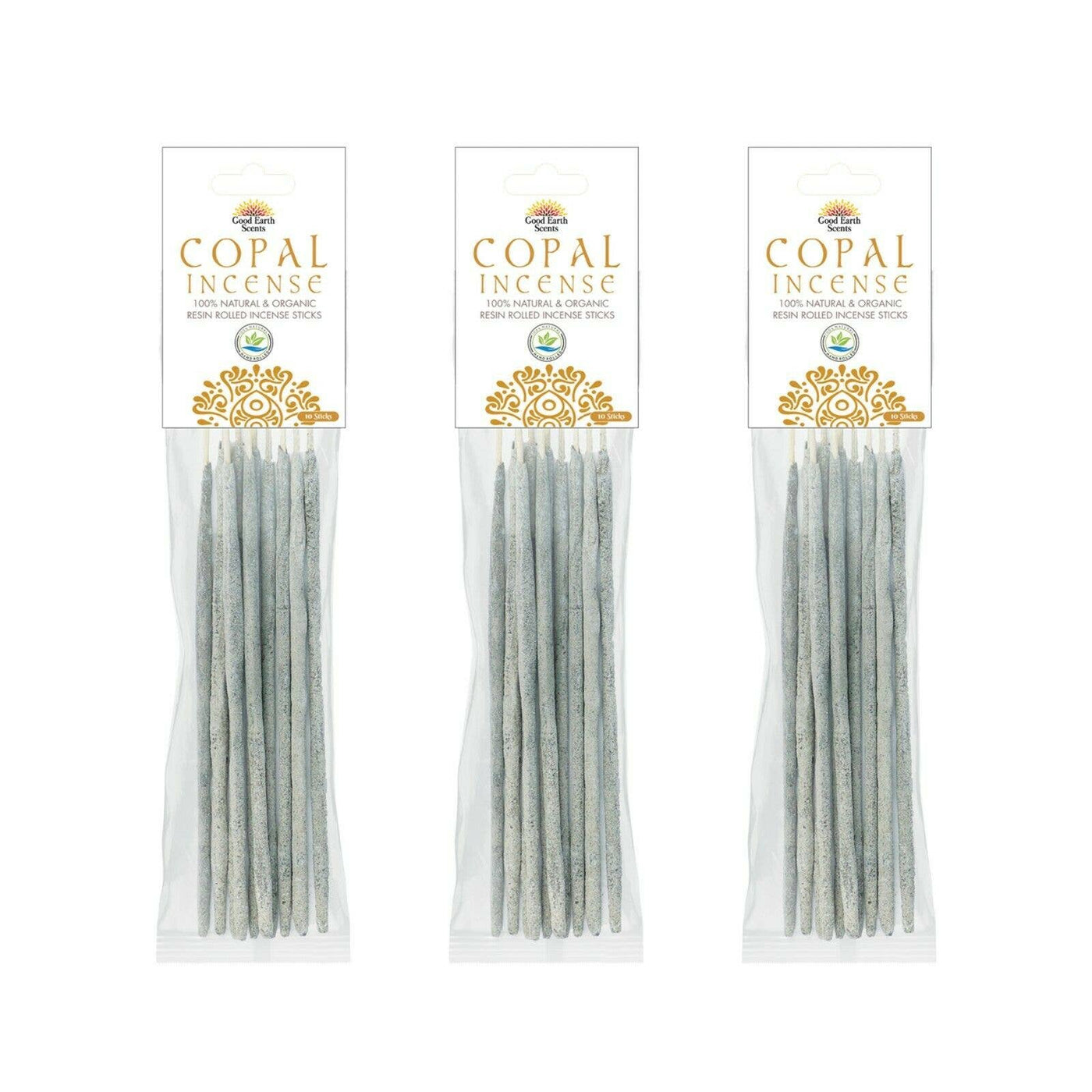Copal Artisan Resin Rolled Incense Sticks (10)