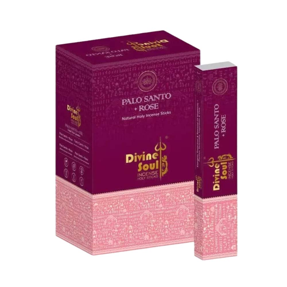 Palo Santo + Rose - Divine Soul - Incense