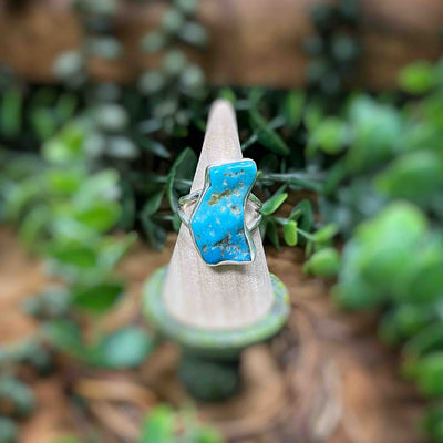 American Turquoise  - Sterling Silver Ring - Multi Sizes