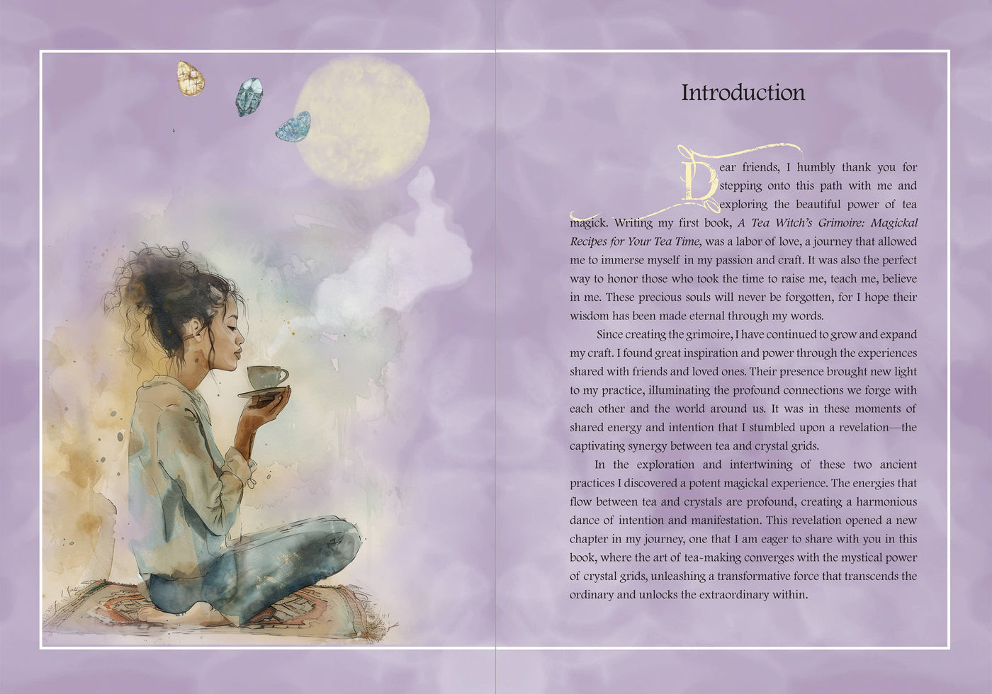 A Tea Witch’s Crystal Brews (Hardcover, Full Color)