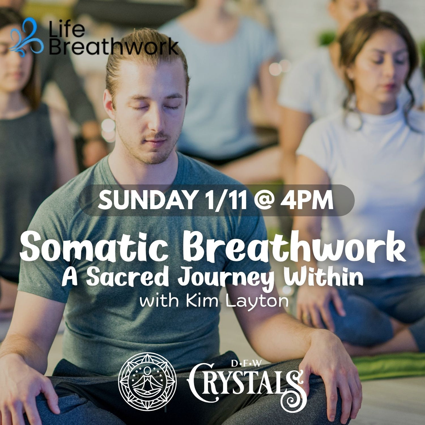 A Sacred Journey Within: Somatic Breathwork - January 11th - 4pm