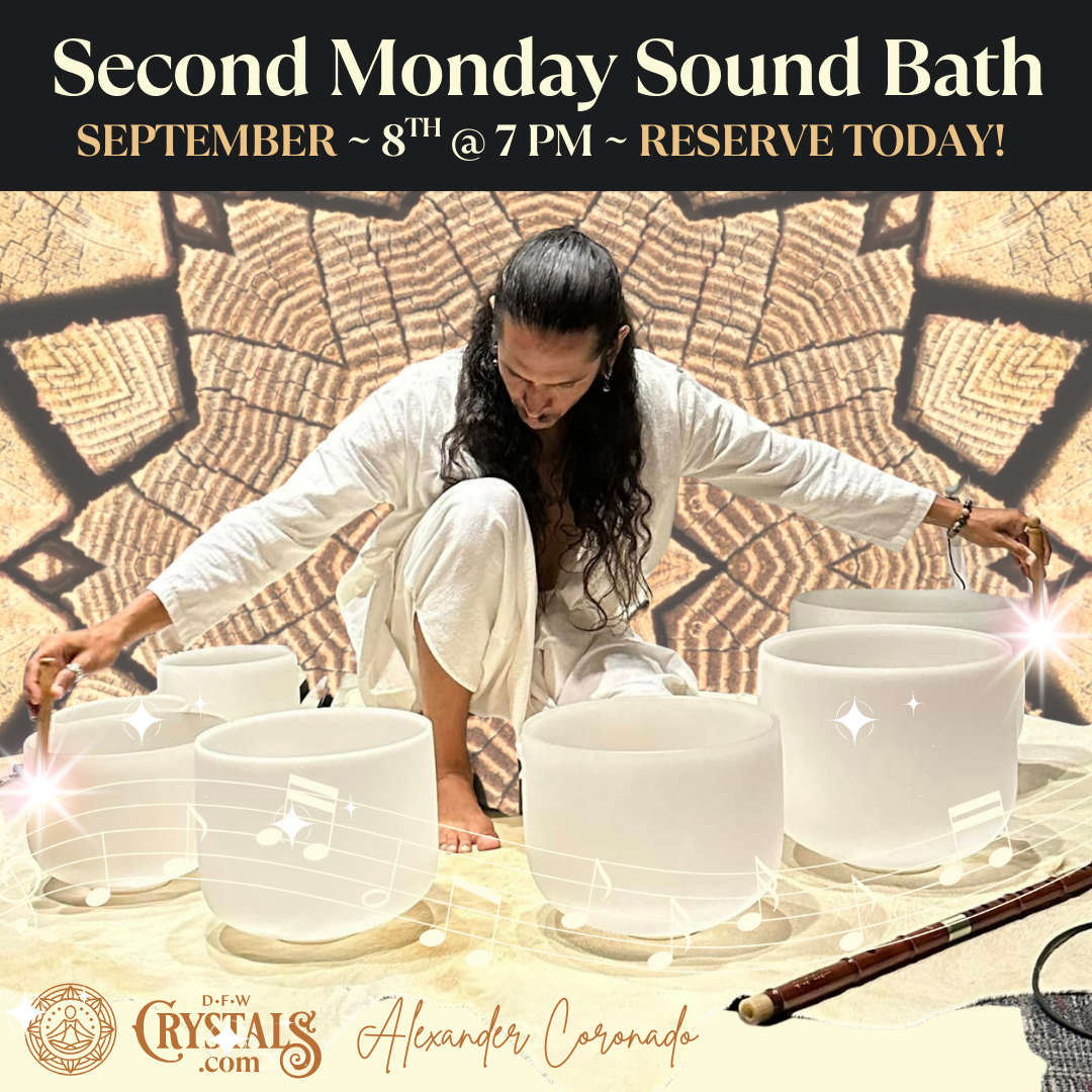 Second Monday Sound Bath - Sept 8th - 7pm