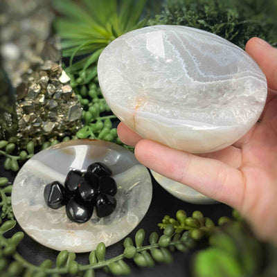 Agate - Round Bowls - 2.8" - 4"