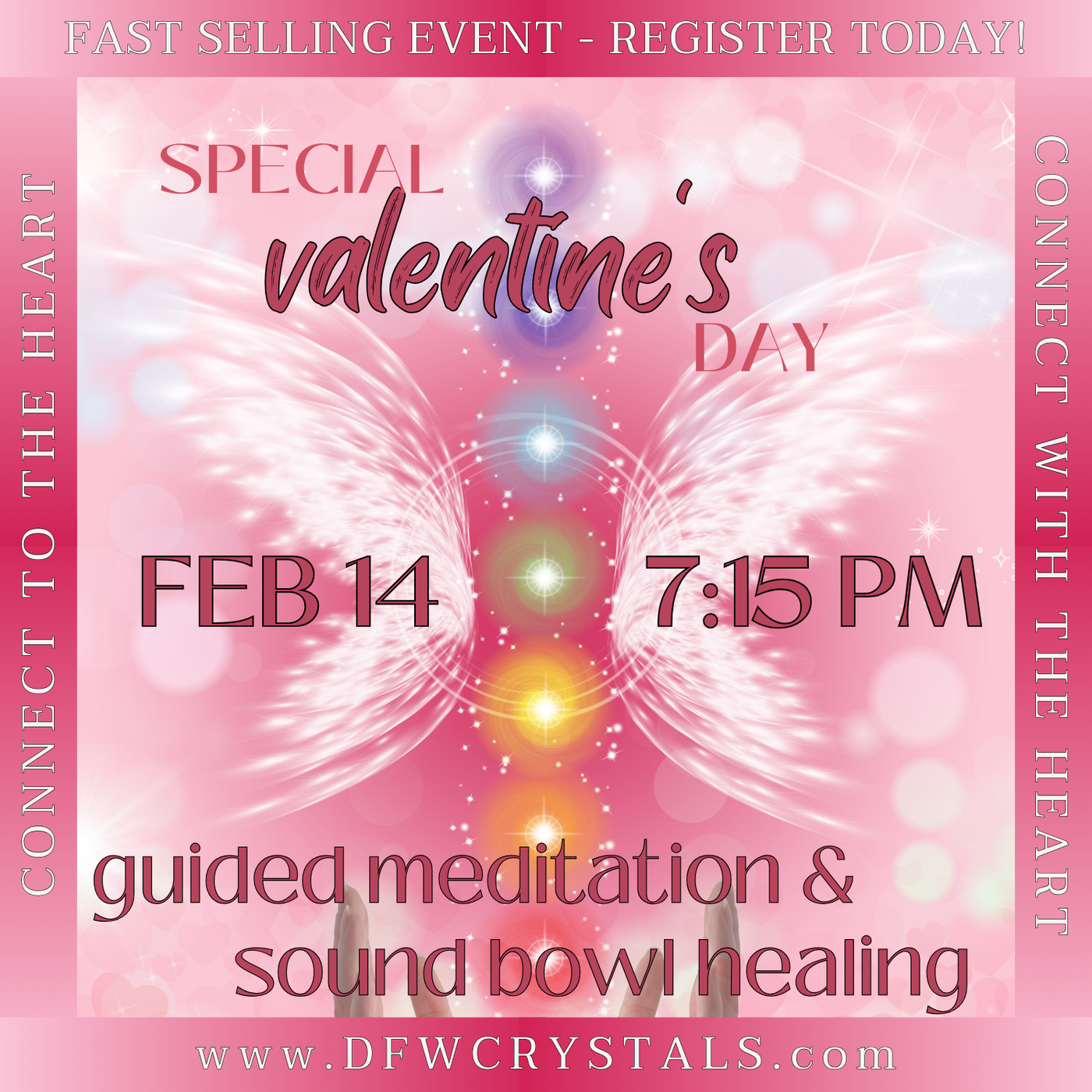 Guided Meditation Chakra Journey -  Feb. 14 - 7:15pm