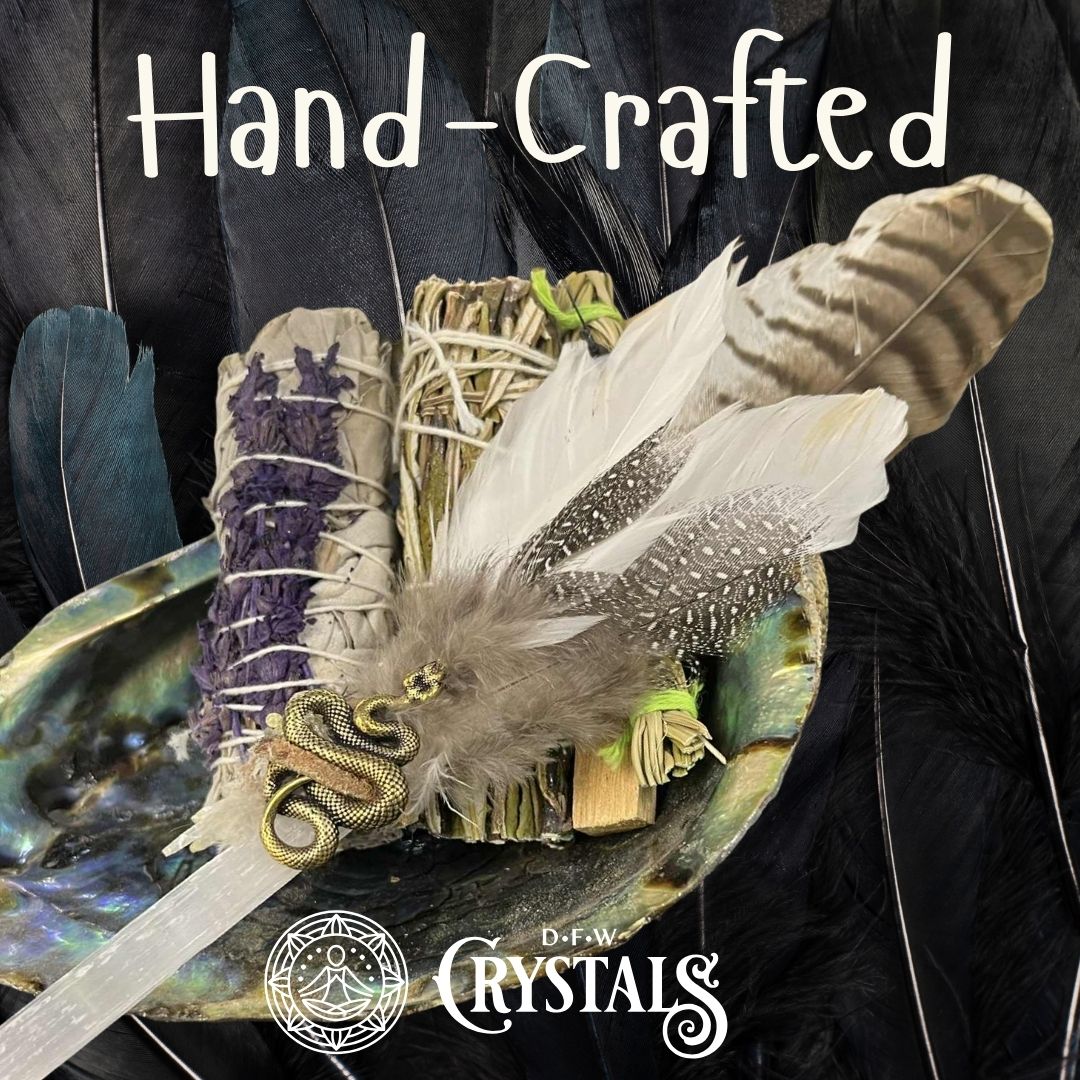 Ceremonial Smudge Fans - local artisan made
