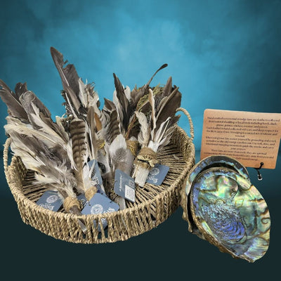 Ceremonial Smudge Fans - local artisan made