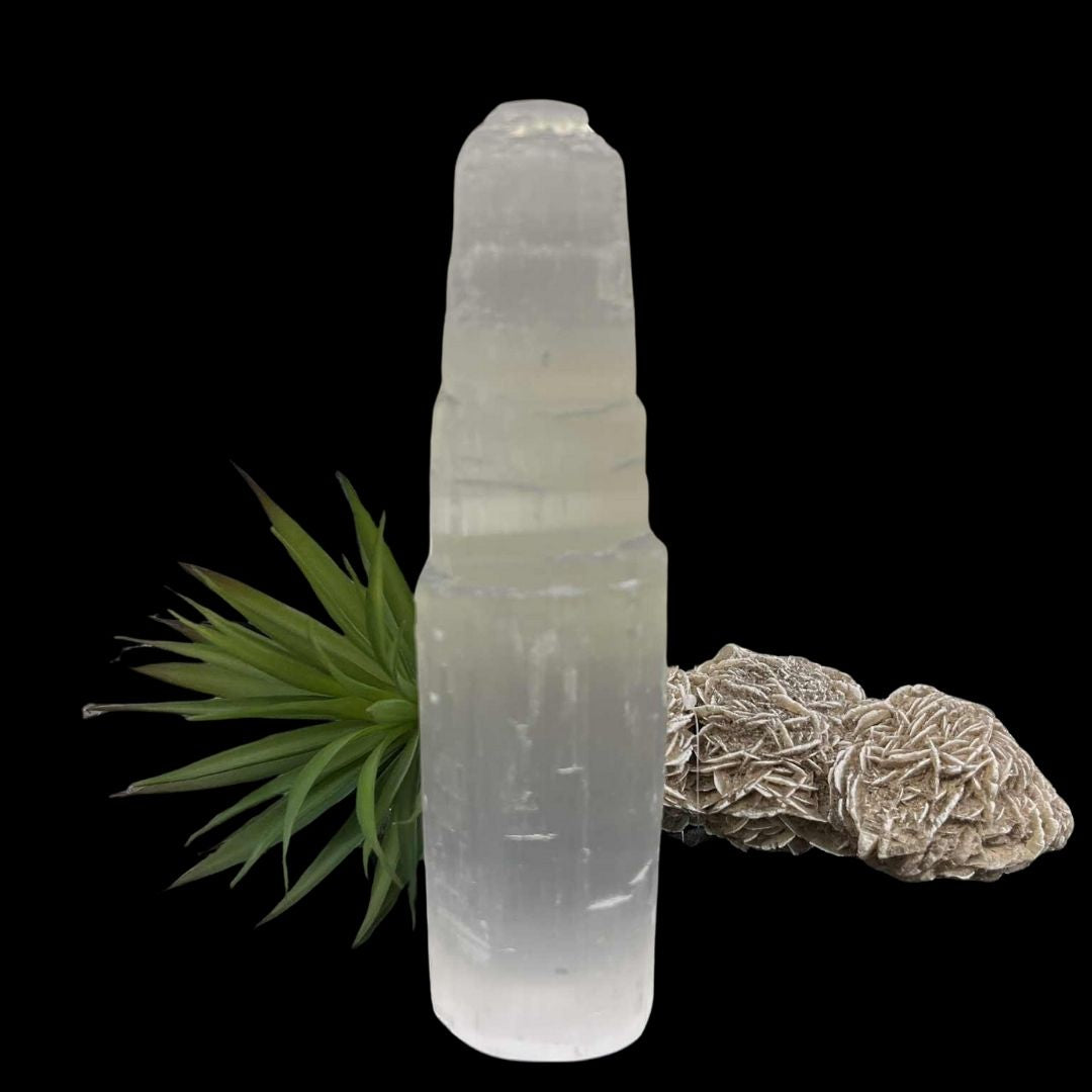 Selenite - Tower - 8"
