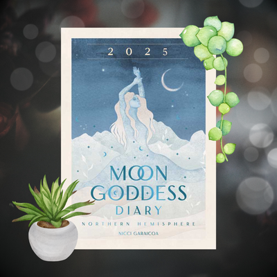 2025 Moon Goddess Diary - Northern Hemisphere by Nicci Garaicoa: Calendar; 160 pages / English