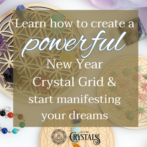 Manifest Your Dreams: New Year Crystal Gridding Workshop