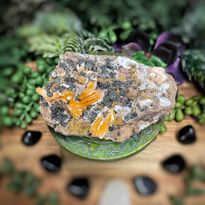 Cerussite on Barite - Specimen - Set 3