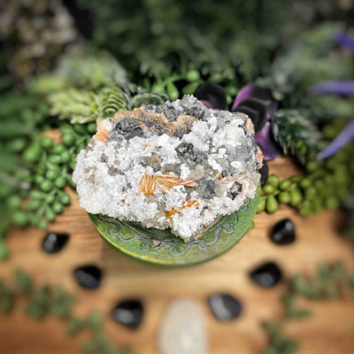 Cerussite on Barite - Specimen - Set 3