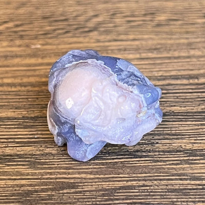 Dragon Turtle Micro – Blue Flower Agate - Micro