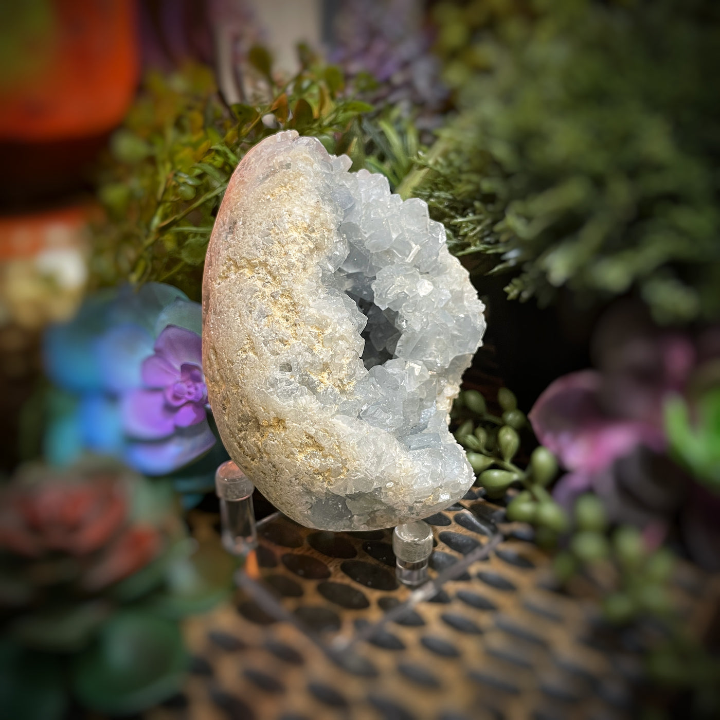 Celestite - Free Form  -  3.5" x 2.75"