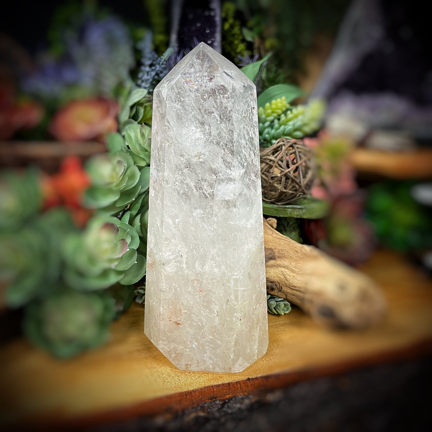 Quartz - Point, Tower, Obelisk - c314 - 7.3"