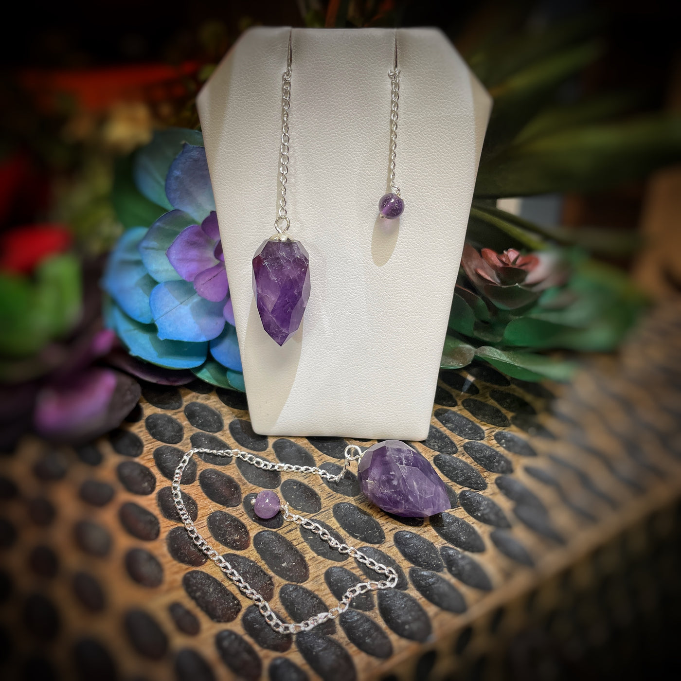 Pendulum Light Diffuser Amethyst