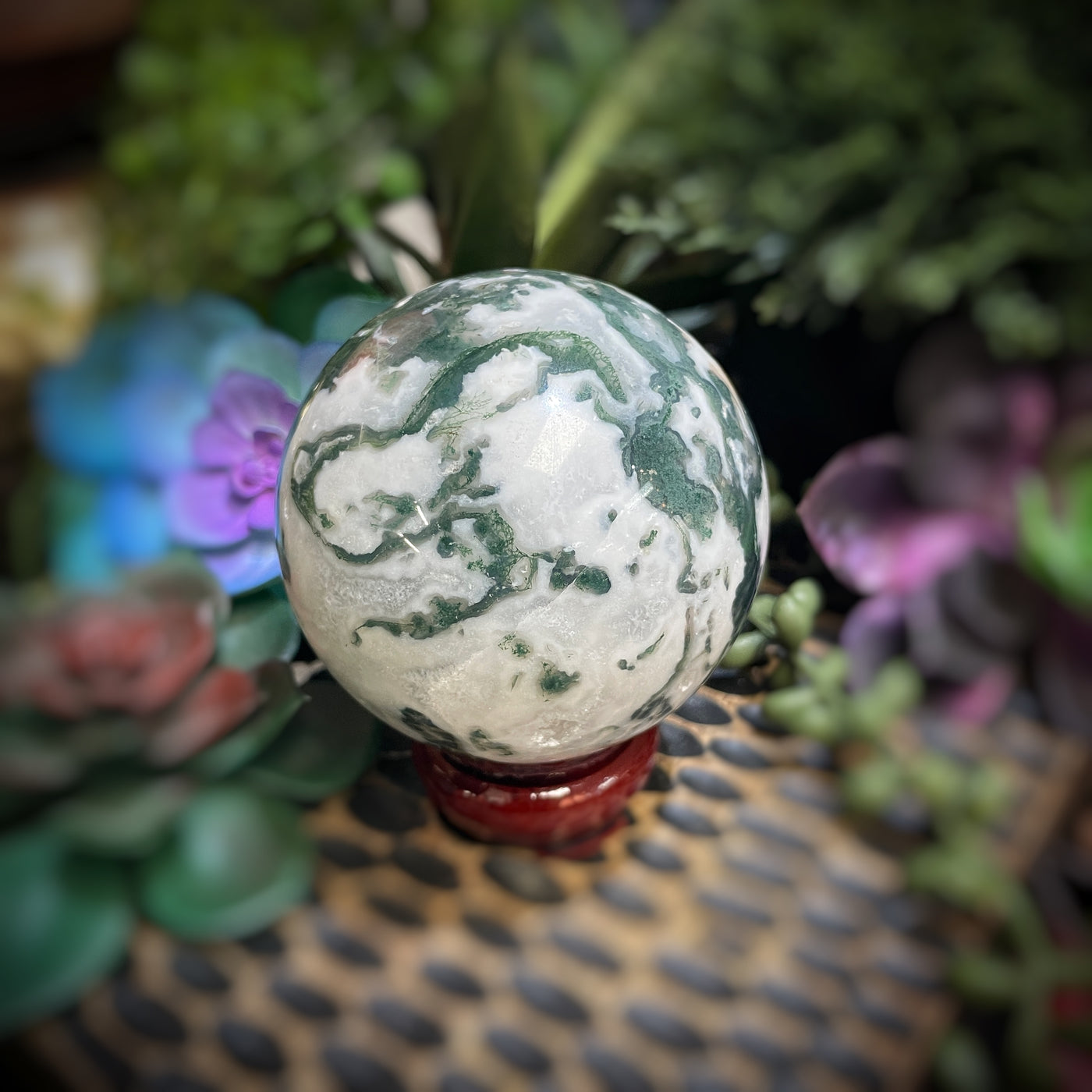 Tree Agate - Sphere - 2.5"