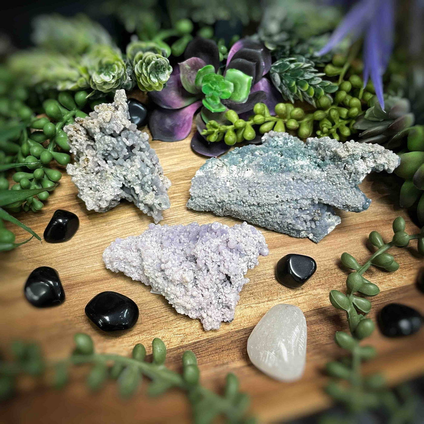 Grape Agate - Specimen - Set 7