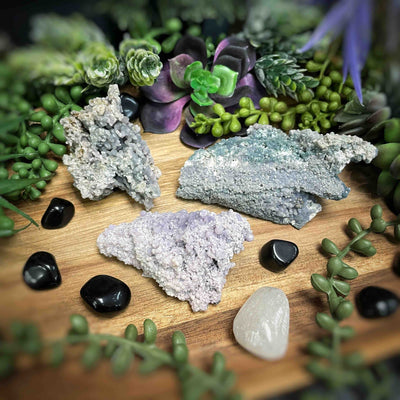 Grape Agate - Specimen - Set 7