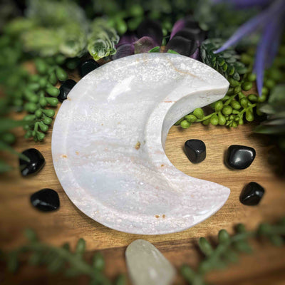 Ocean Jasper - Moon Shaped Bowl