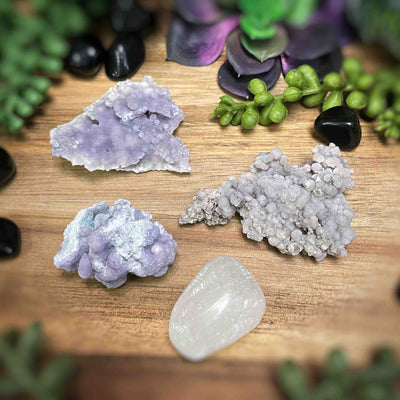 Grape Agate - Specimen - Set 1