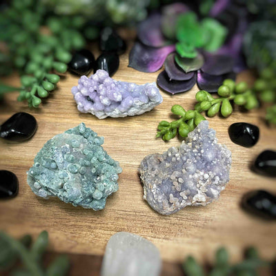 Grape Agate - Specimen - Set 3