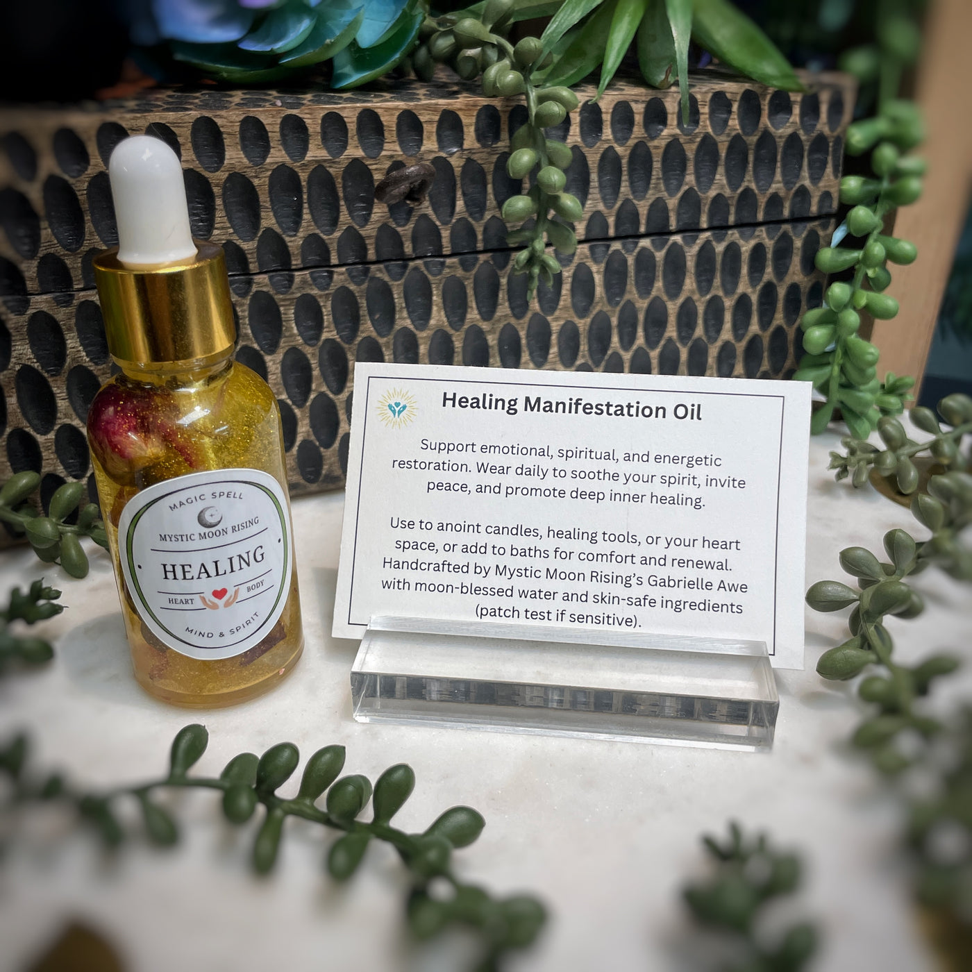 Healing Manifestation Oil, 2oz