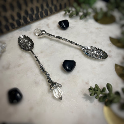 Herb Spoons with crystal