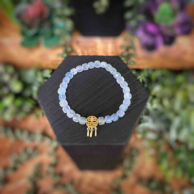 Blue with Tourmaline – Medium