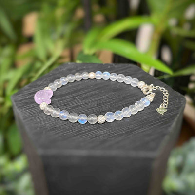 Labradorite and Moonstne Women's Bracelet