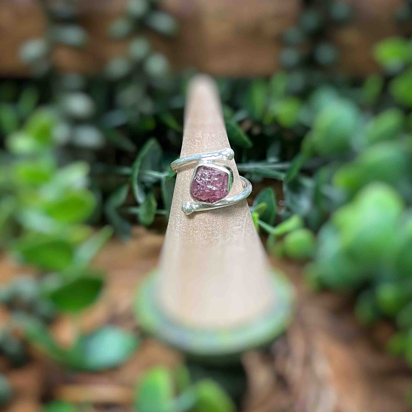 Tourmaline - Sterling Silver Ring Set 2