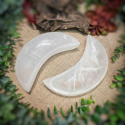 Selenite - Moon - Bowl / Dish - 6"