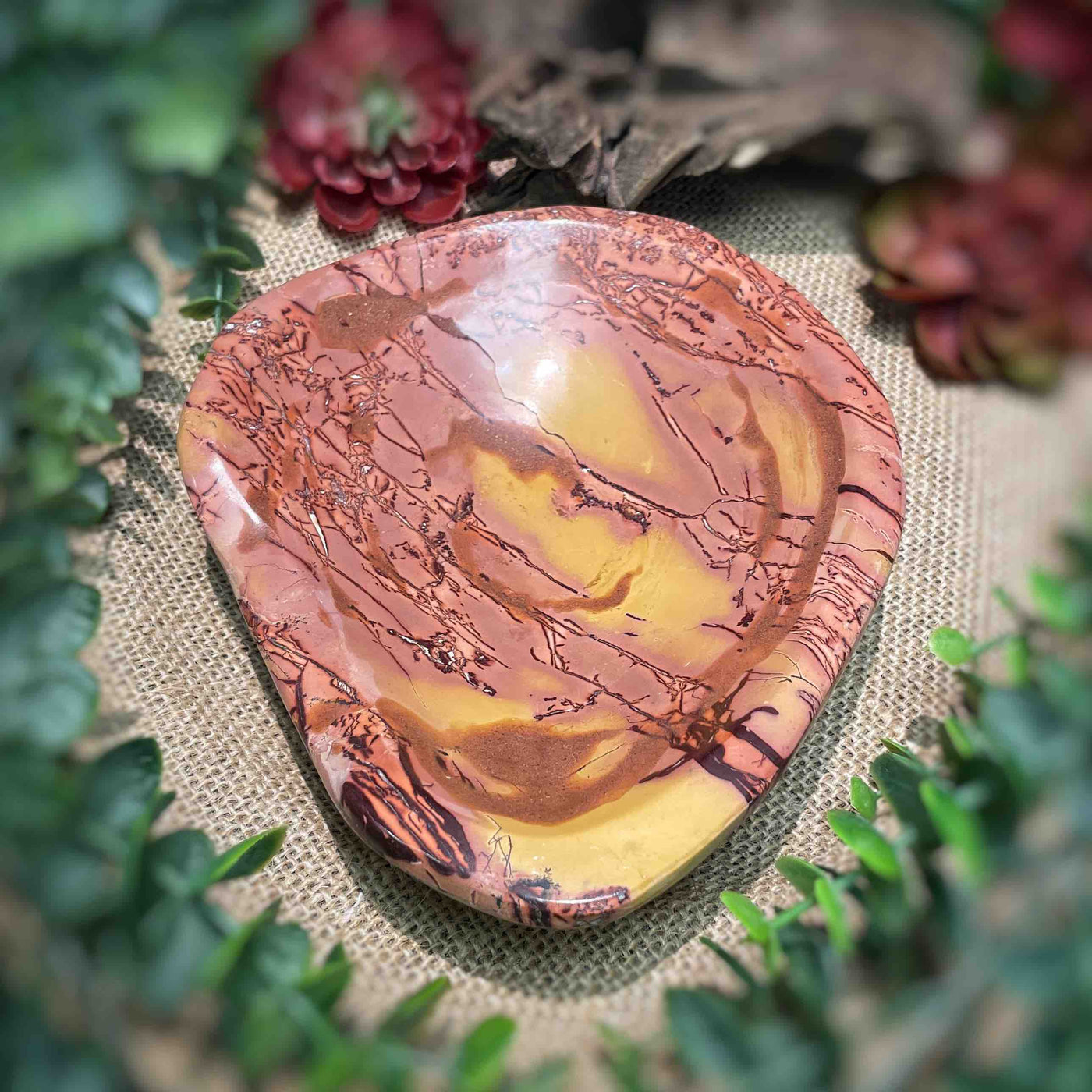 Mookaite - Bowl - Freeform - 6 to 10"