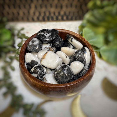 Tiger Calcite - 1.0" - 1.5" -Tumbled