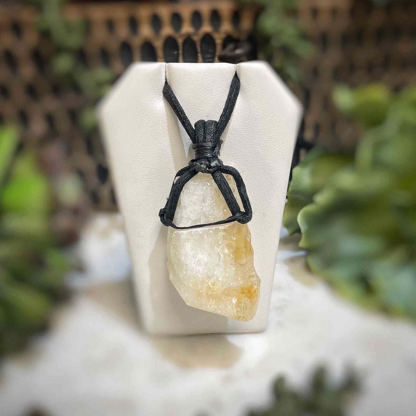 Citrine - Crystal Point - Necklace
