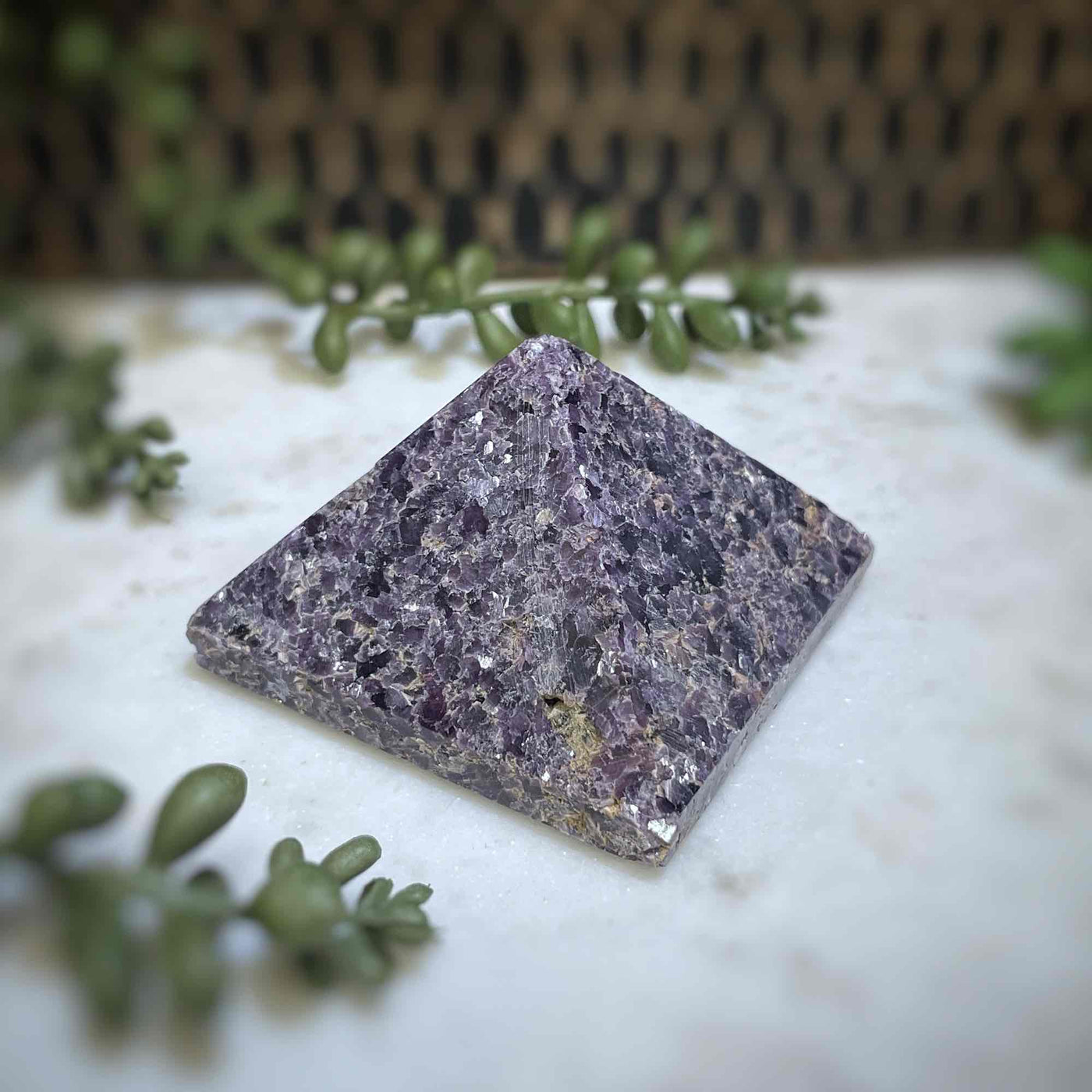 Lepidolite - Pyramid