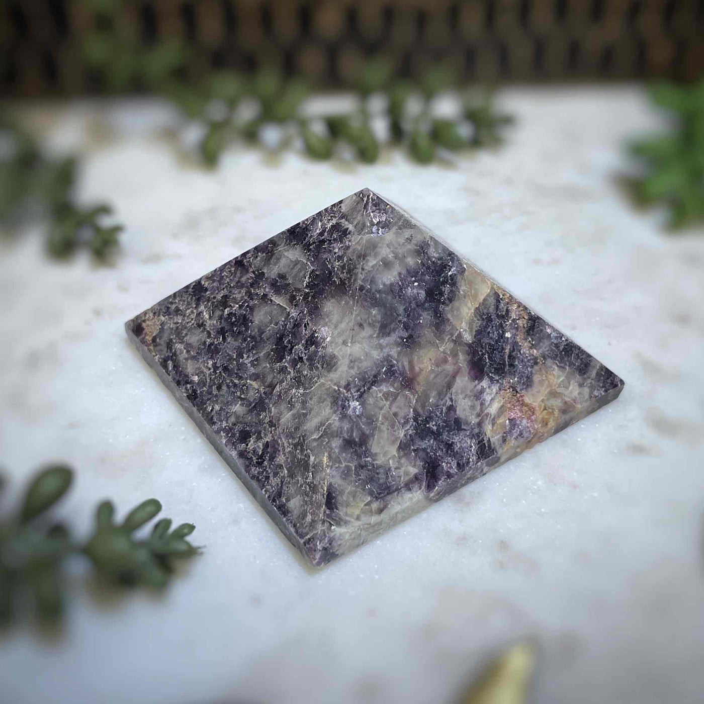 Lepidolite - Pyramid
